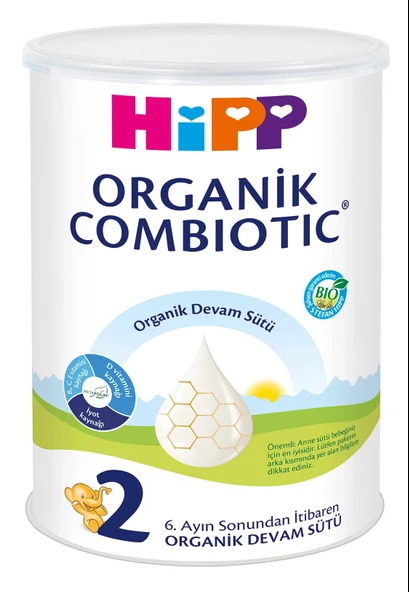 Hipp 2 Organik Combiotik Devam Sütü 350 gr