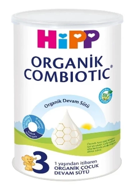 Hipp 3 Organik Combiotik Devam Sütü 350 gr