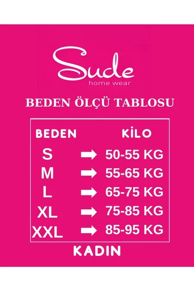 Sude Kadın Bambu Yakası Nakışlı V Yaka Kısa Kol İnce Pijama Takımı P300/312 - 1 Adet  Yeşil 2XL - Resim 2