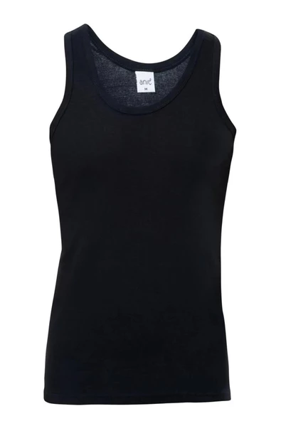 Anıt Erkek Ribana Klasik Askılı Atlet 1104 - 6 Adet   Siyah L - Resim 2