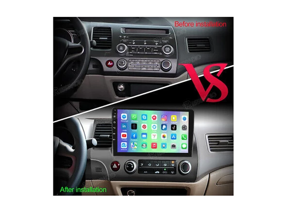 Honda Civic FD6 Multimedya (2007-2011) 4 GB RAM 64 GB Hafıza 8 Çekirdek Navigatör - Resim 11