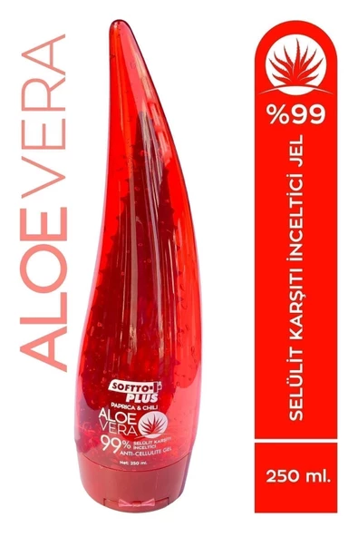 Softto Plus Aloe Vera Selülit Karşıtı Inceltici Jel 250 Ml