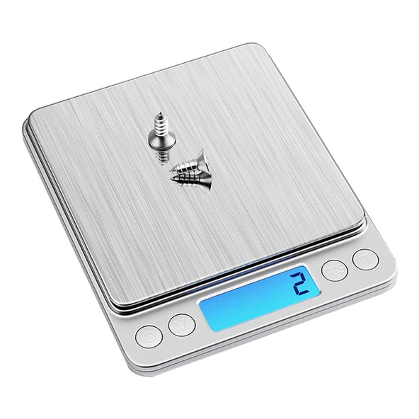 POWERMASTER PM-14634 3000 GRAM DİJİTAL HASSAS TERAZİ (0.1 GRAM) - 2
