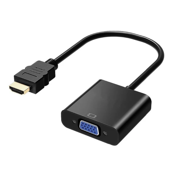 POWERMASTER PM-2162 HDMI TO VGA ÇEVİRİCİ ADAPTÖR SES ÇIKIŞSIZ (C-30) ürün görseli