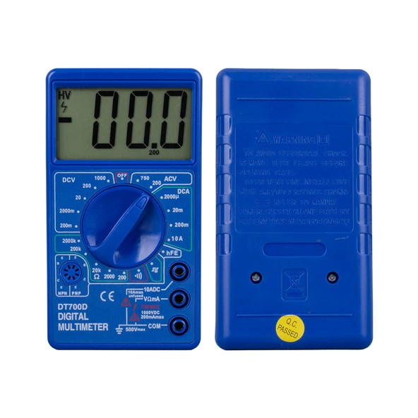 POWERMASTER DT700D JUMBO DISPLAY DİJİTAL ÖLÇÜ ALETİ ürün görseli 1