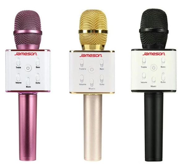 MİKROFON KARAOKE USB BLUETOOTH 2 HOPARLÖR JAMESON KR-44