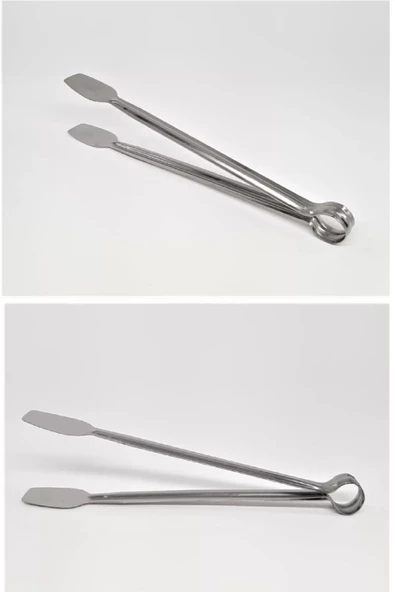 Paslanmaz Mutfak Maşası - 27 Cm Mangal Barbekü Maşası - 2