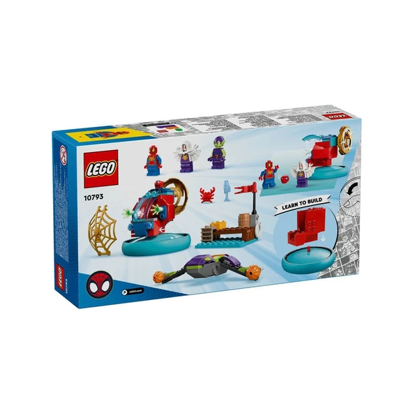 10793 Lego Marvel Spidey - Spidey Green Gobline Karşı 84 parça +4 yaş - 5