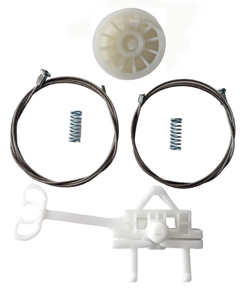 Fiat Ducato Boxer Jumper 3 2007-2014 Arası Uyumlu Ön Sağ Kapı Cam Kriko Teli ve Tamir Seti Takımı ürün görseli 1