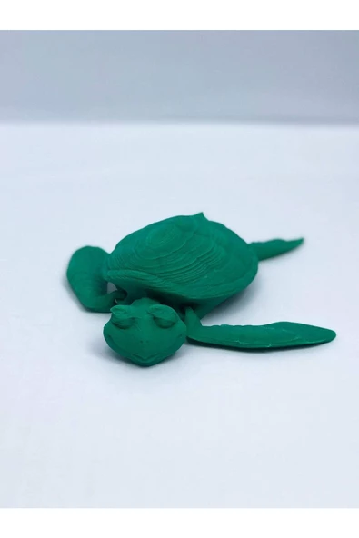 3d Hareketli Kaplumbağa Figürlü Oyuncak - Yeşil - Resim 4