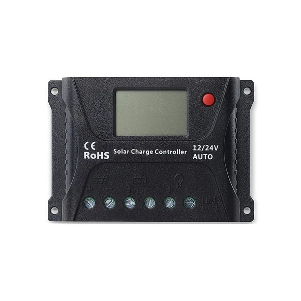 MAX SRNE SR-HP2410 12 V/24 V 10A PWM Solar şarj regülatörü IP30 HP2410 - 3