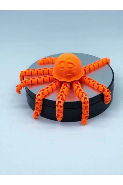 3d Hareketli Deniz Anası Oyuncak & Masa Dekoru -turuncu - Resim 6