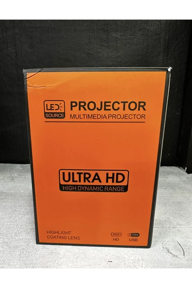 Projector Ev Tipi 64 Gb 2 Gb Rem Hafıza Hd Görüntü Kumandalı - 2