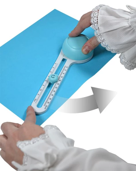 Kamei Yuvarlak Kağıt Kesme Makinesi KM5612 - 4