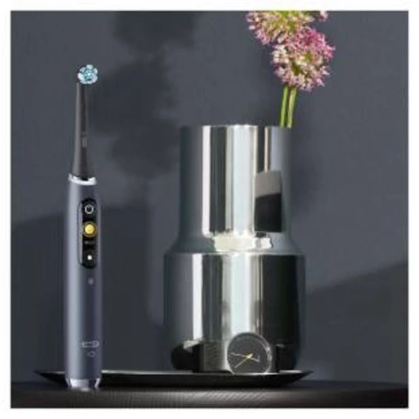 Oral-B iO 9 Siyah/Pembe 2'li Şarjlı Diş Fırçası Seti - 4
