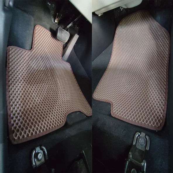 Bod Chery Tiggo 8 Pro Max 3D Havuzlu Paspas ve Bagaj Havuzu Seti 2024-Sonrası Kahve 11 Parça - 3