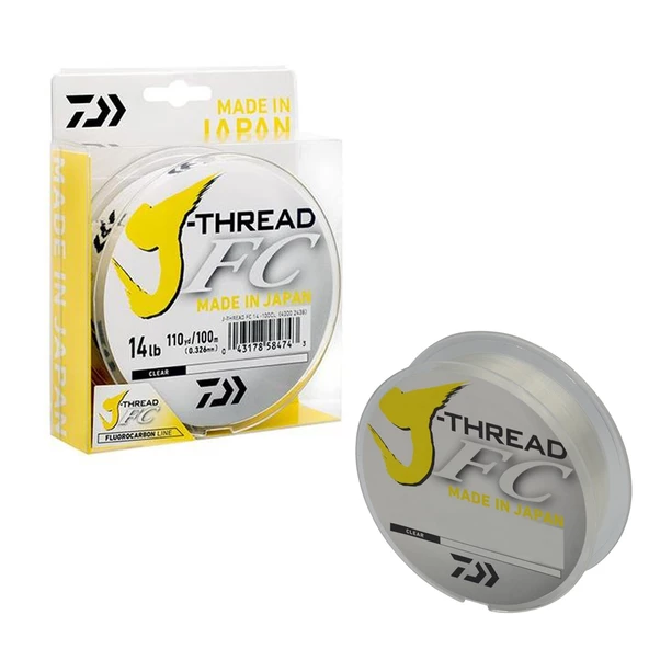 Daiwa J-Thread FC Leader Misina Çeker (lb) : 10lb