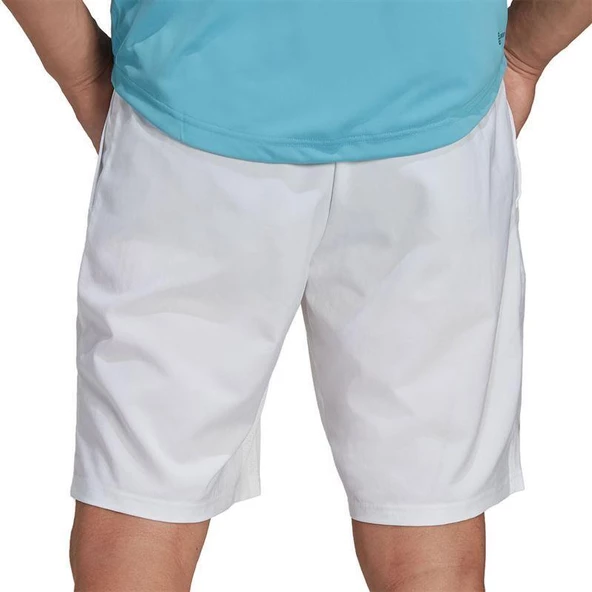 Adidas Club 3str Erkek Beyaz Tenis Şortu HS3251 - 2