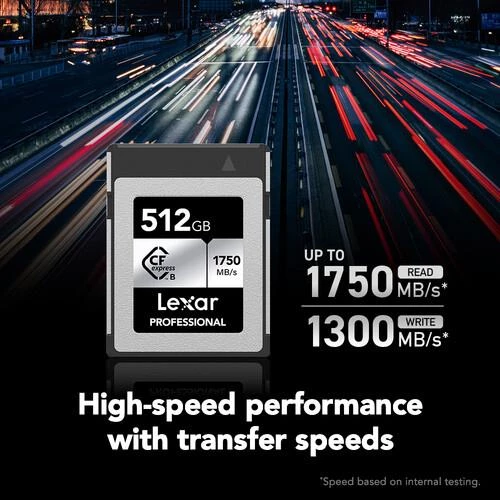 Lexar 512GB CFexpress Type B 1750Mb/1300Mb Hafıza Kartı - 5