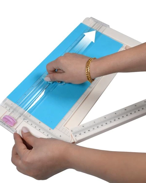 Kamei Sürgülü Giyotin Kağıt Kesme Makinesi KM5621 - 4