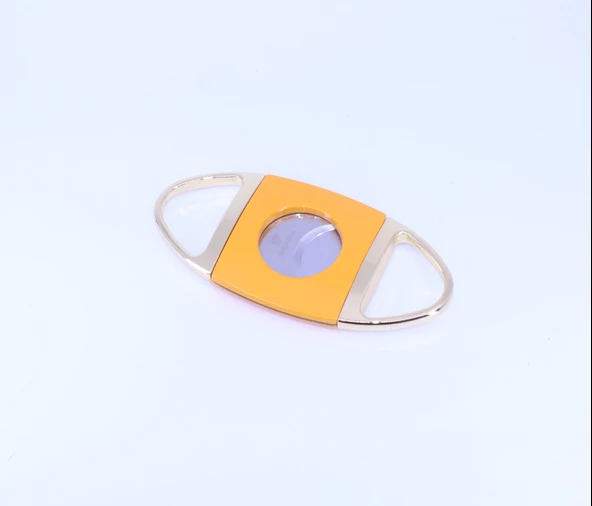 Cohiba Puro Makası/Kesici - Mat Sarı/Rosegold ürün görseli 1