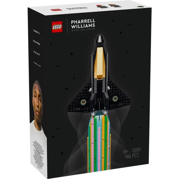 LEGO Icons 10391 Pharrell Williams ile Over the Moon (966 Parça) - 2