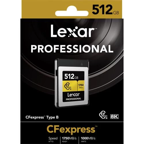 Lexar 512GB CFexpress Type B 1750Mb/1500Mb Hafıza Kartı - 8