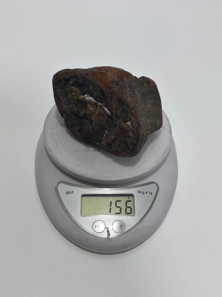 Baltık Doğal Kaya Damla Kehribar Faturalı 150 Gram - Kaya Damla Kehribar Taş - 6