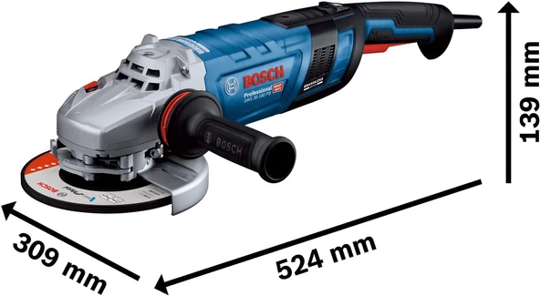 Bosch Professional Gws 30 - 180 Pb Büyük Taşlama Makinesi - 06018G0100 - 3