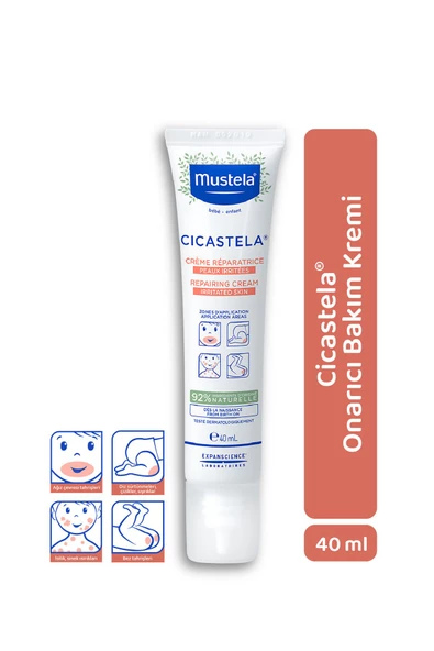 Mustela Cicastela Onarıcı Bakım Kremi 40 ml 2 Adet - 2