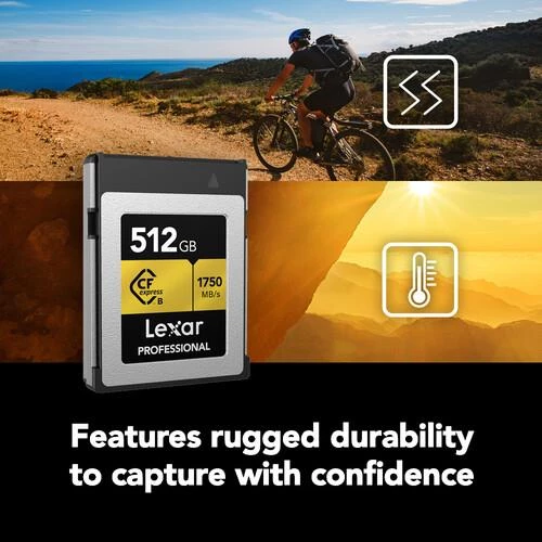 Lexar 512GB CFexpress Type B 1750Mb/1500Mb Hafıza Kartı - 7