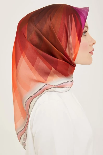 ARMİNE DJ SAF İPEK EŞARP 9112 YAZ SEZON 2024 - 11