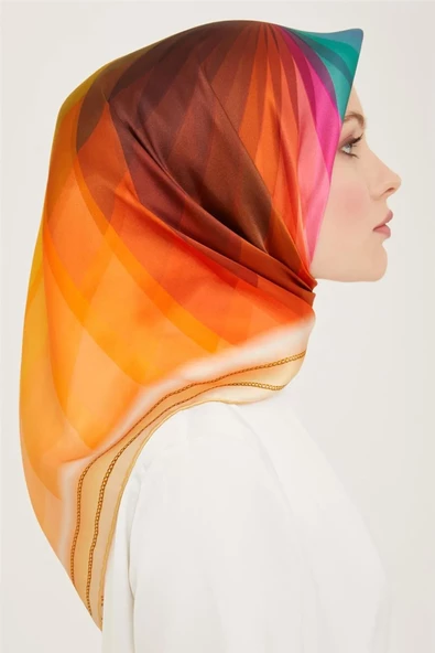 ARMİNE DJ SAF İPEK EŞARP 9112 YAZ SEZON 2024 - 2