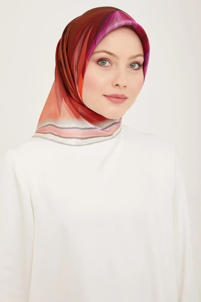 ARMİNE DJ SAF İPEK EŞARP 9112 YAZ SEZON 2024 - 9