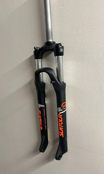 SR SUNTOUR 29" SF15 XCM D Fren Gidondan Kilitli Amortisörlü Maşa - Mat Siyah Turuncu - 3