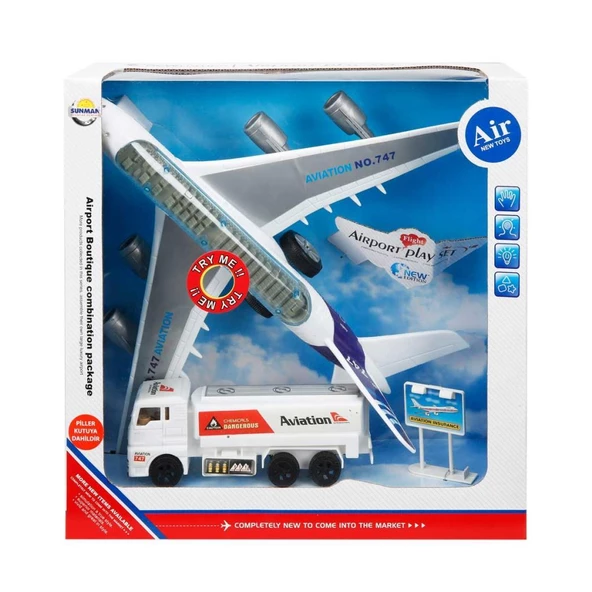 747-30 - UÇAK SETI ARACLI ISIK/SES KUTULU - 2