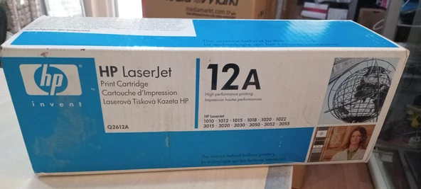 HP 12A Q2612AC Orijinal Toner.