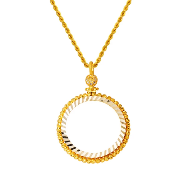 Tam Altın Takılabilen Dorika Kolye