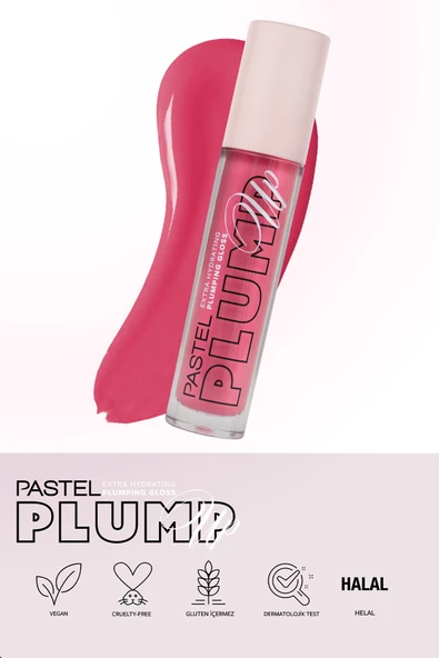Plump Up Extra Hydrating Plumping Gloss - Dolgunlaştıran Dudak Parlatıcısı 211 Pink Petal - 4