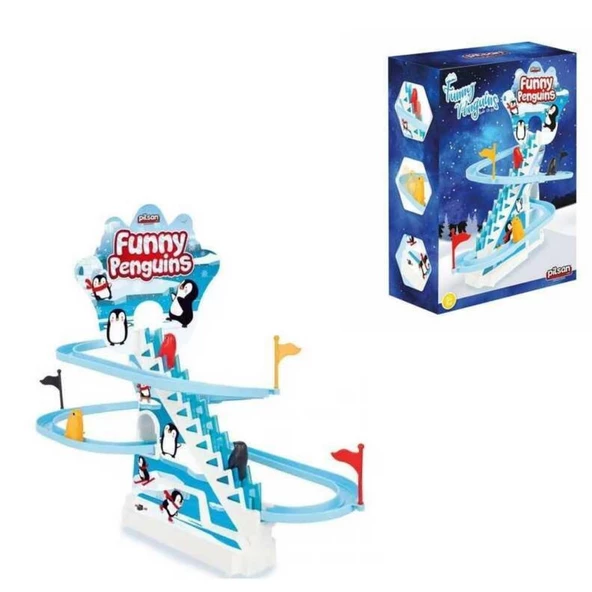 Dön Dolaş Penguen Oyunu ışıklı Sesli - 03-517 ürün görseli 1