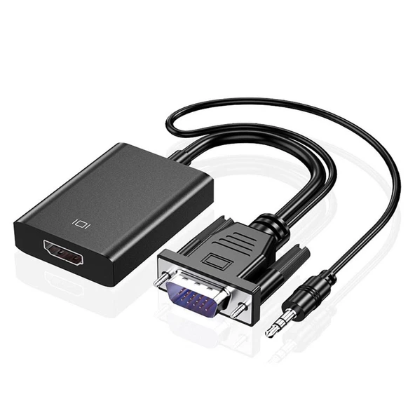 Vga To Hdmi Çevirici Sesli Gabble GAB-VGHD