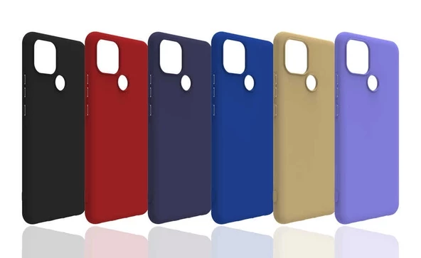 Oppo A15S Uyumlu Kılıf Biye Silikon Kapak - 3