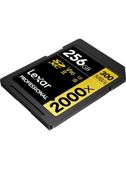 Lexar 256GB 2000x Professional SDXC RDR UII Hafıza Kartı - 4