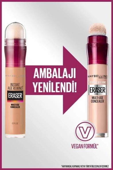 Maybelline New York Kapatıcı - Instant Age Eraser Concealer 04 Honey - 7