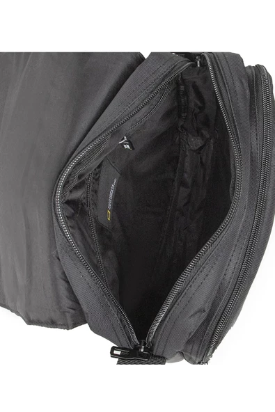 National Geographic Erkek Postacı Çantası Siyah N00707.06 - Resim 5