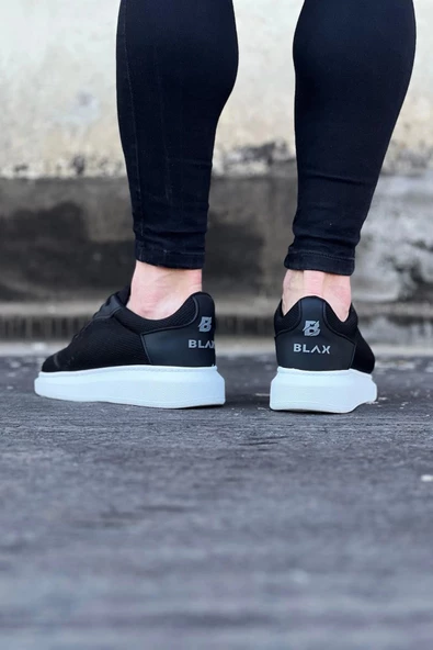 Terzi Bey Tb019 Siyah Triko Erkek Casual Ayakkabı - Resim 3