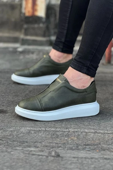 Terzi Bey Tb023 Haki Günlük Casual Erkek Ayakkabı