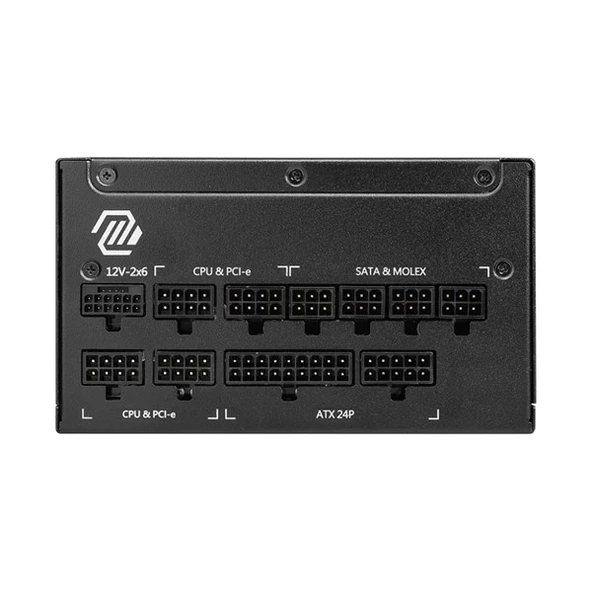 MSI 1250W 80+ GOLD MAG A1250GL PCIE 5.1 TAM MODÜLER POWER SUPPLY - 2