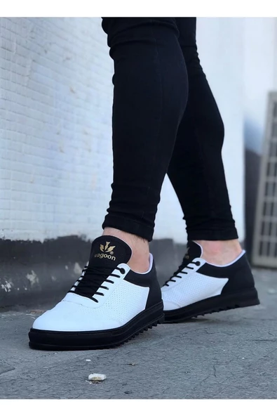 Terzi Bey Tb022 Beyaz Kömür Erkek Casual Ayakkabı - 2