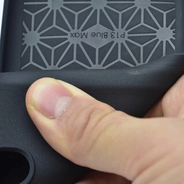 Reeder P13 Blue Max Lite Uyumlu Kılıf Biye Silikon Kapak - 4